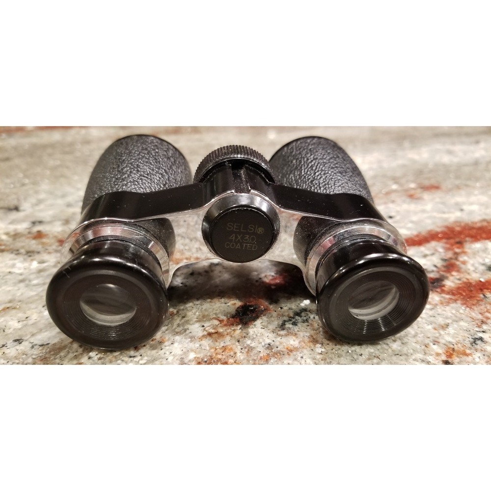 Selsi 4x30 Coated Vintage Binoculars- Made in Japan - Picture 5 of 6